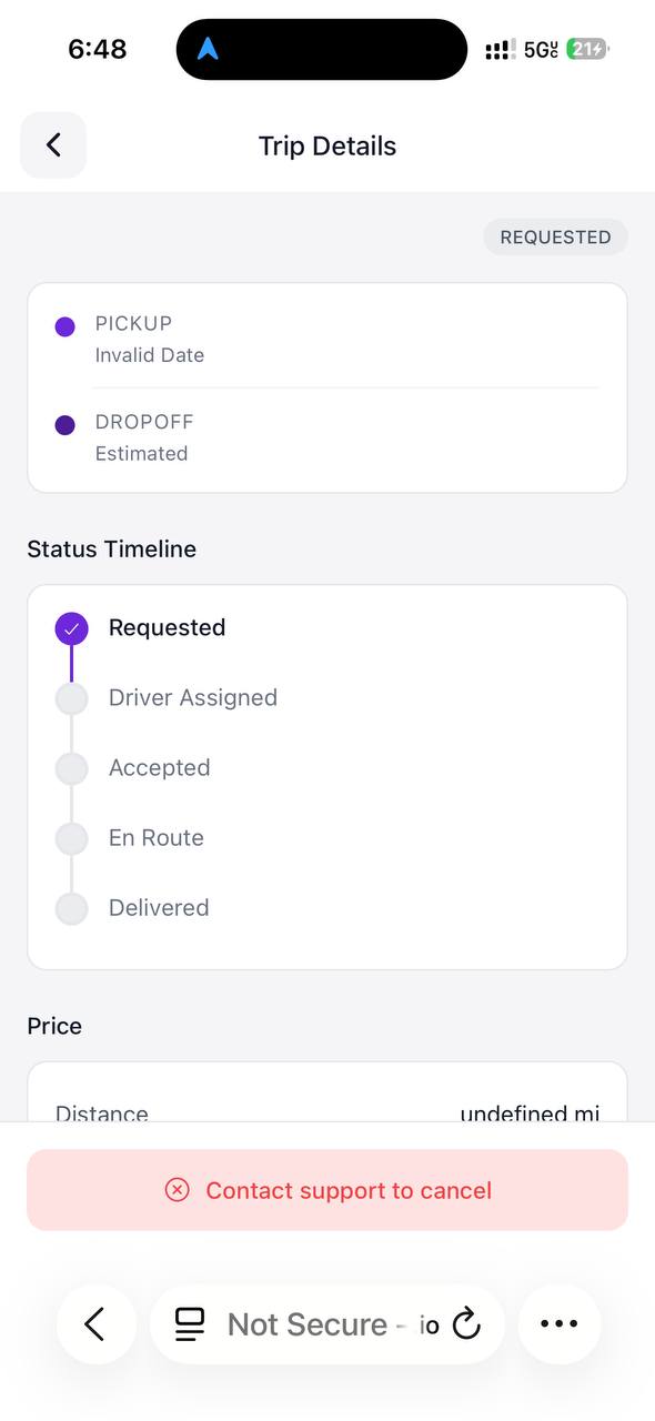 Trip Details